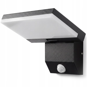Kinkiet Zewnętrzny z Czujnikiem Ruchu PIR Elewacyjny Lampa Ścienna LED 18W