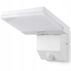 Kinkiet Zewnętrzny z Czujnikiem Ruchu PIR Elewacyjny Lampa Ścienna LED 18W