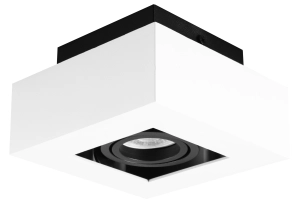 Lampa sufitowa LED oprawa halogenowa GU10 na żarówkę natynkowa spot