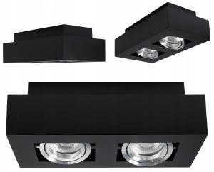 Lampa sufitowa halogenowa natynkowa LED oprawa