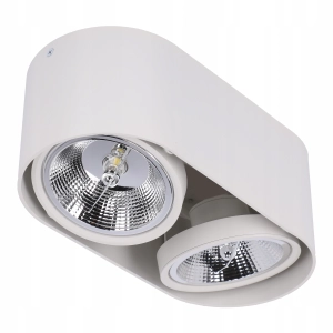 OPRAWA NATYNKOWA 2x AR111 TUBA LED RUCHOMA + GU10