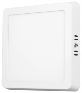 Panel LED natynkowy 12W kwadratowy 16x16cm plafon sufitowy barwa neutralna