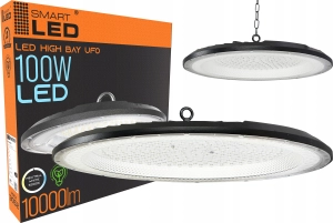 Lampa przemysłowa LED wisząca hermetyczna HIGH BAY UFO 100W 10000lm