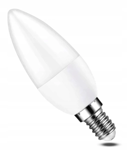 Żarówka LED E14 SMD 2835 8W 720 lm Świeczka Halogenowa Świeca Mały Gwint
