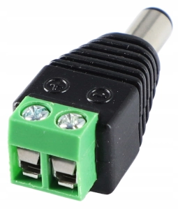 GNIAZDO DC 5,5/2,1MM - ZŁĄCZKA MĘSKA DO KONTROLERA