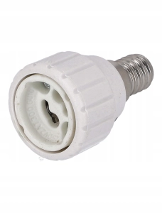 ADAPTER PRZEJŚCIÓWKA E14 na GU10 DO ŻARÓWEK
