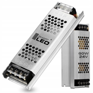Zasilacz LED 24V 60W Montażowy Modułowy do taśm MONO RGB SLIM Transformator