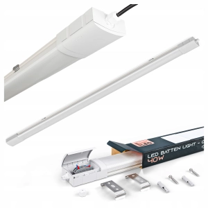 Lampa Sufitowa LED Do Garażu IP65 40W 6400 lm 120cm Warsztatu Hermetyczna