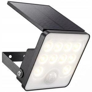 LAMPA SOLARNA LED Smartled Naświetlacz 400 lm Czujnik Ruchu Zmierzchu IP65