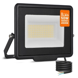 Halogen Naświetlacz LED 50W 4500K Reflektor Zewnętrzny Ogrodowy Wodoodporny
