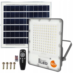 Halogen solarny LED naświetlacz z czujnikiem 150W