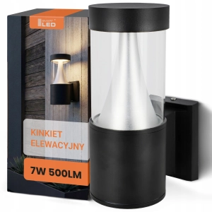 Lampa Ścienna Zewnętrzna LED 7W 500lm IP65 Kinkiet Elewacyjny Nad Wejście