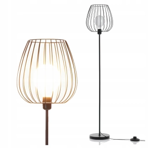 Lampa Stojąca Podłogowa Lampka Nocna Do Czytania LED 1X E27 Włącznik 162cm