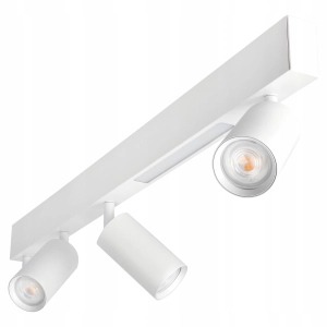 Lampa Sufitowa Oprawa Halogenowa Szyna Spot Natynkowa 4X GU10 + 9W LED