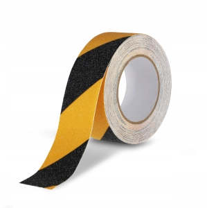 Taśma Antypoślizgowa Na Schody Samoprzylepna Żółto Czarna 10m x 50mm