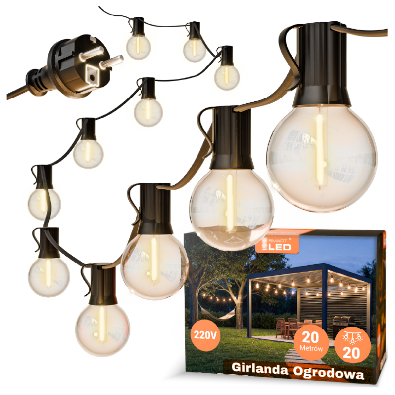 girlanda ogrodowa
