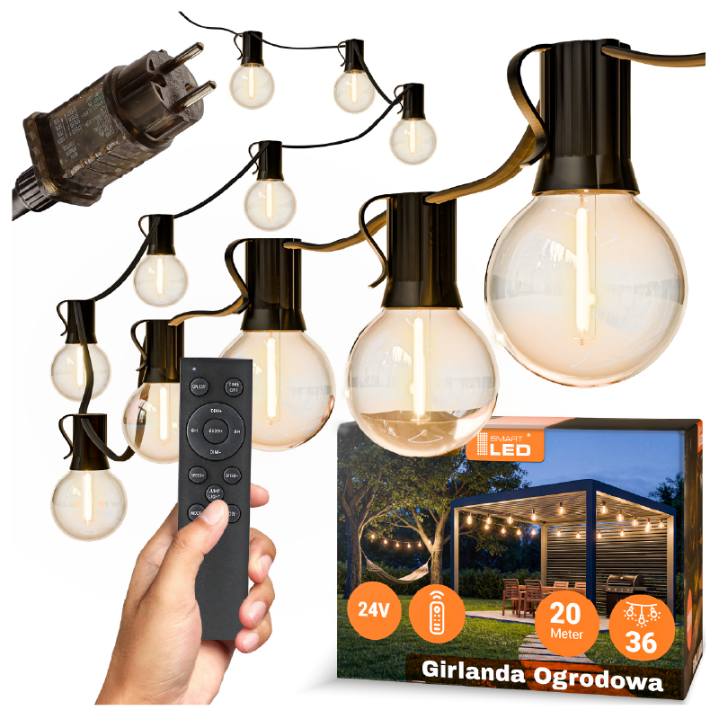 girlanda ogrodowa