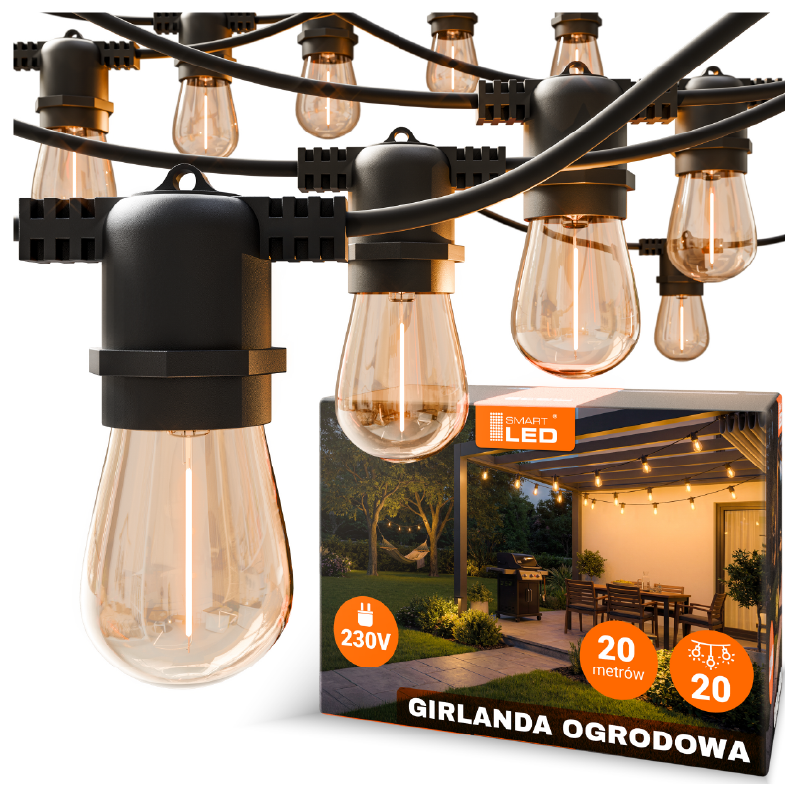 girlanda ogrodowa